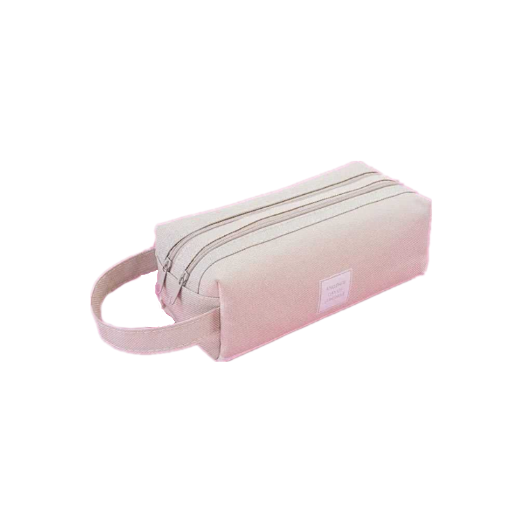 Hot sale Good Quality Foldable Pencil Bag Pen Pouch beauty makeup zipper pouch bag holder