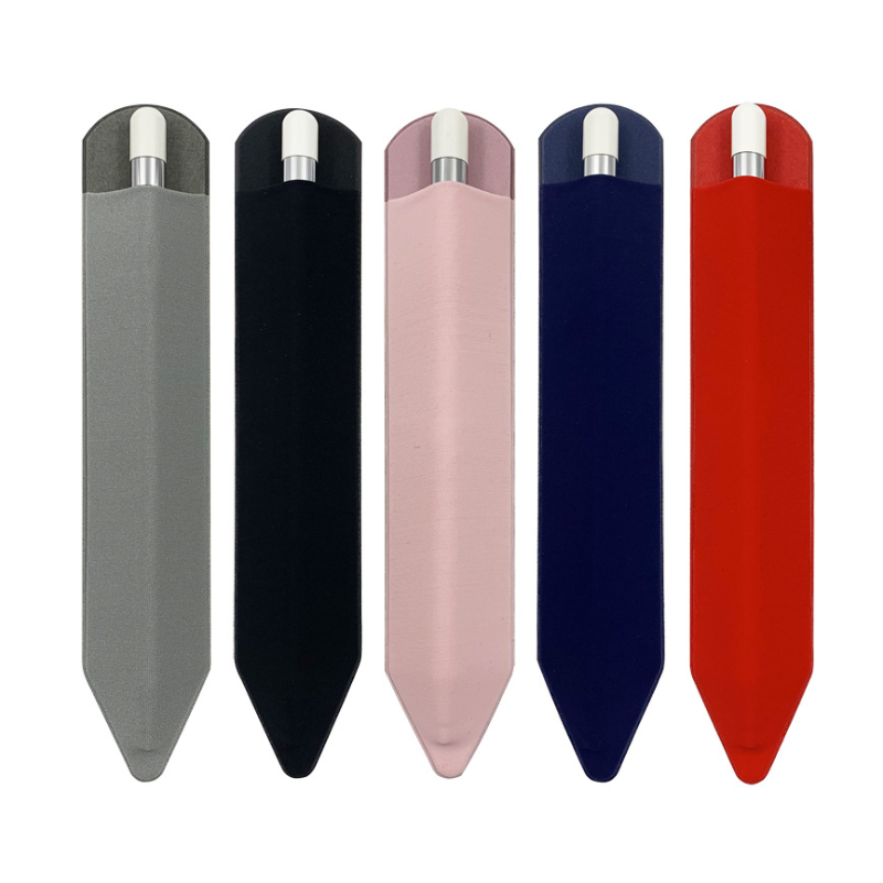   Stick On Pencil Case Holder  Pen Tablet Stickers PU Touch pen Protective For Apple Pencil