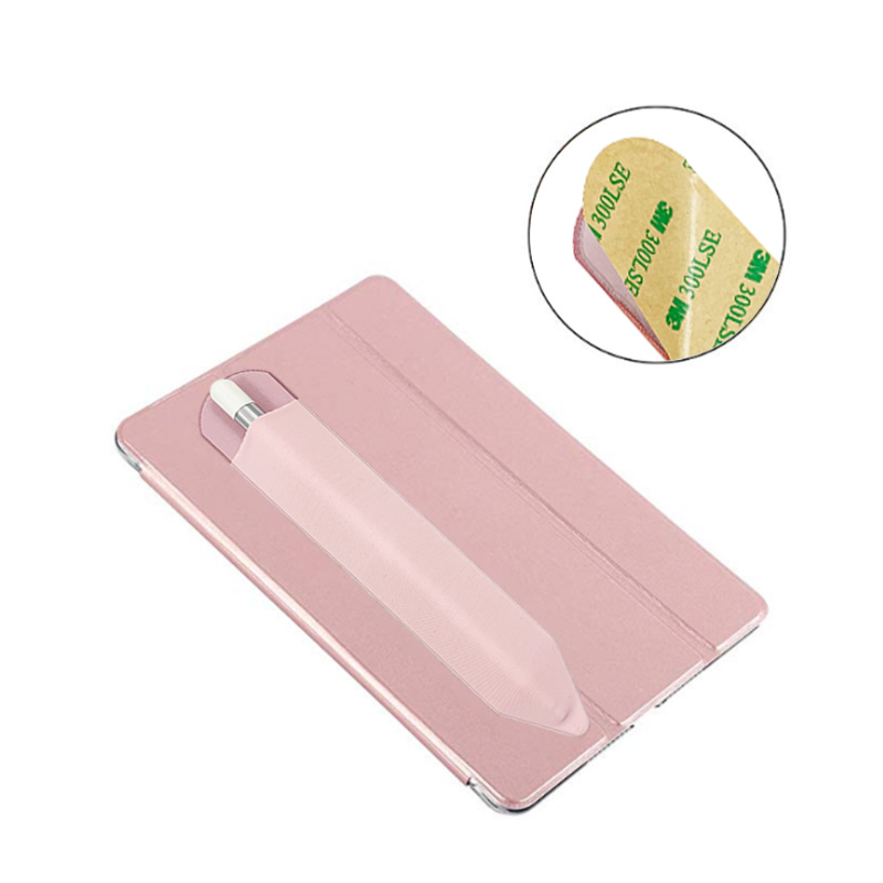   Stick On Pencil Case Holder  Pen Tablet Stickers PU Touch pen Protective For Apple Pencil