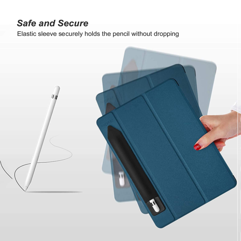  Stock Pencil Holder Sticker Elastic Stylus Pocket Pouch Adhesive Stylus Pen Sleeve for Apple Pencil and Other St