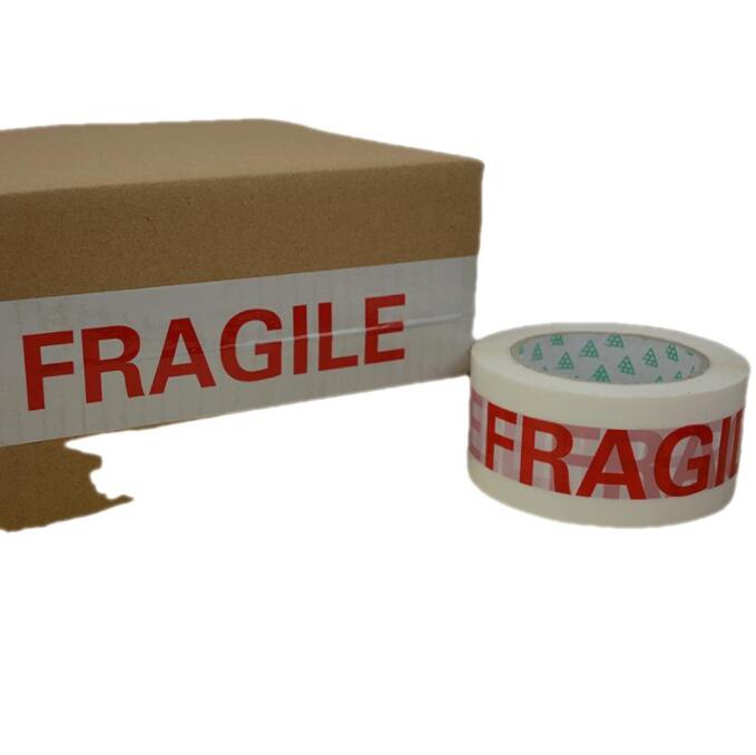 fragile packing tape adhesive security box parcel packaging seal tape with 