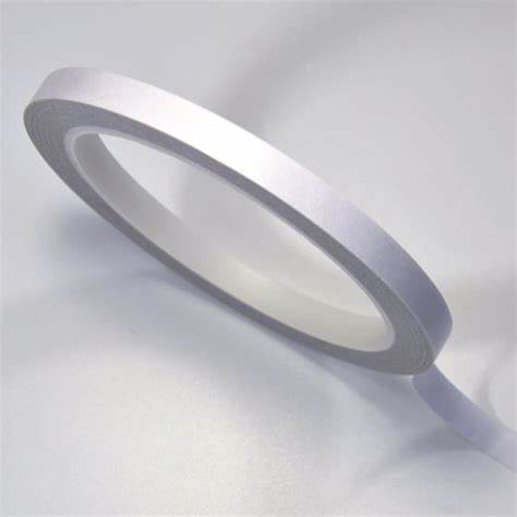 Tissue material sealing double sided tape for courier bags