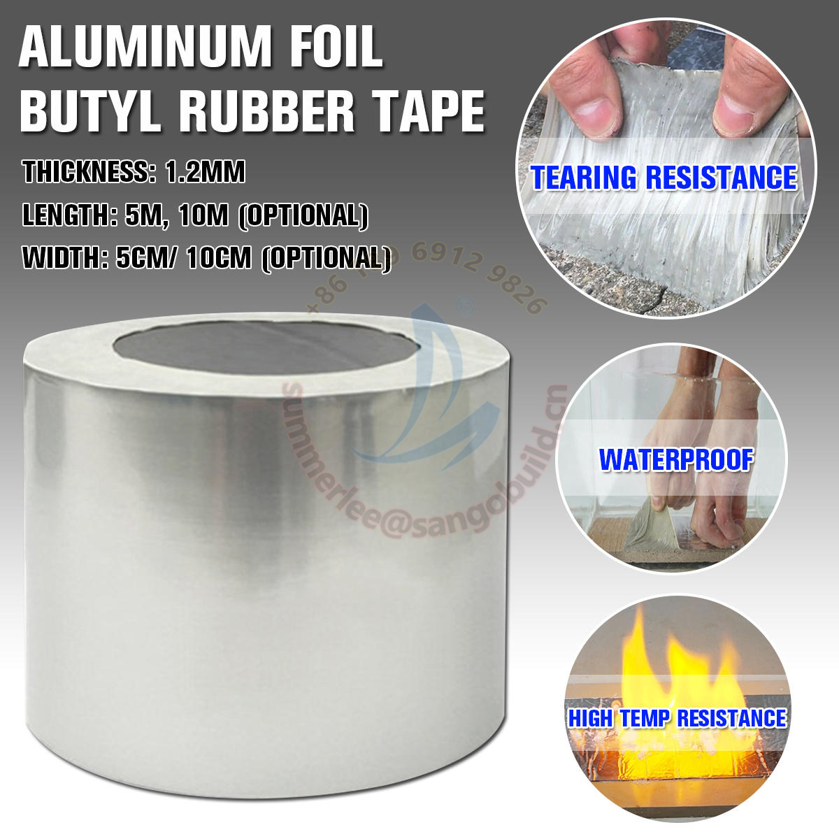Home Office using plastic adhesive tape making machine Rustic construction material ptfe adhesive cloth butyl tape