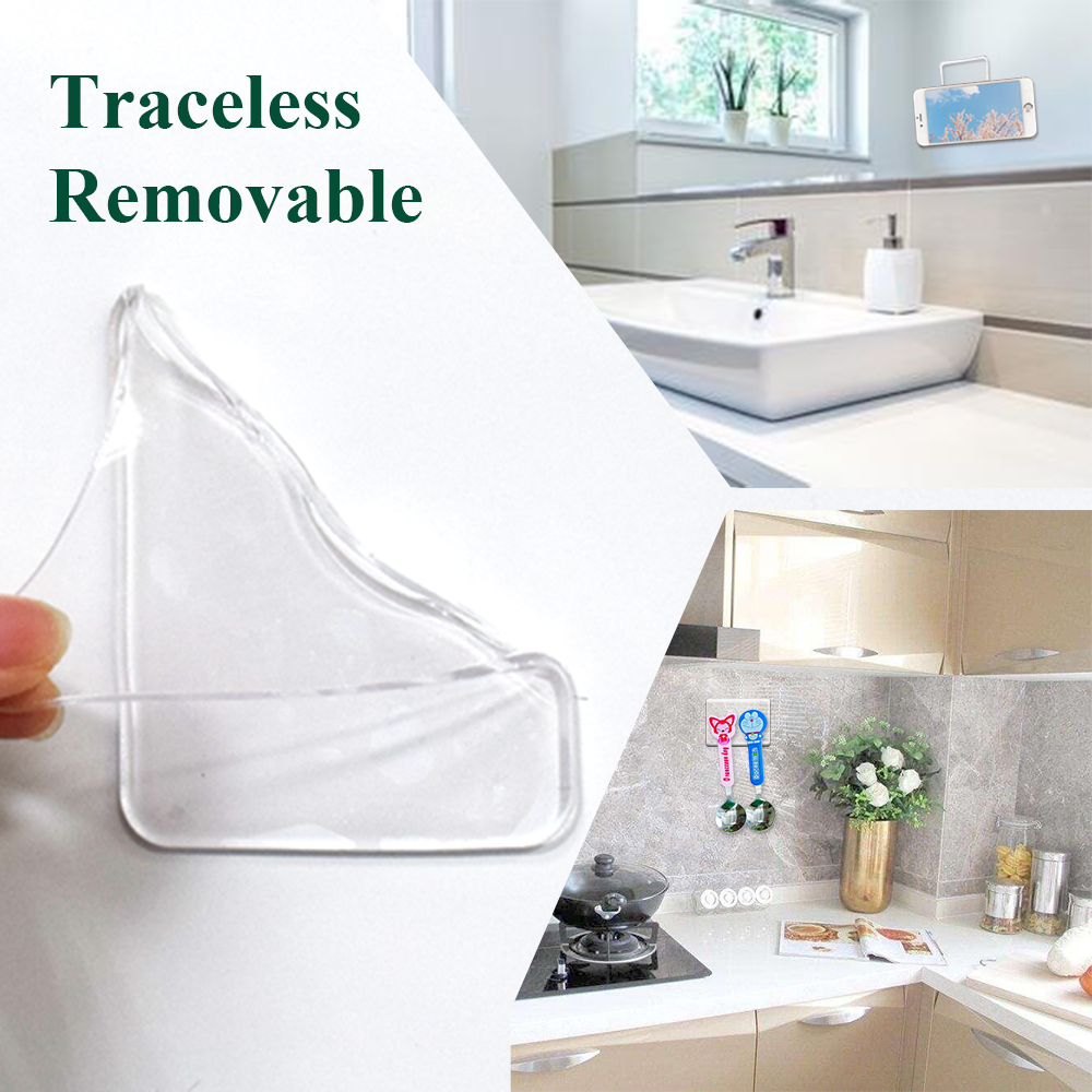 3mm Transparent Traceless Removable Square Sticky Nano Gel Double Sided Adhesive Tape