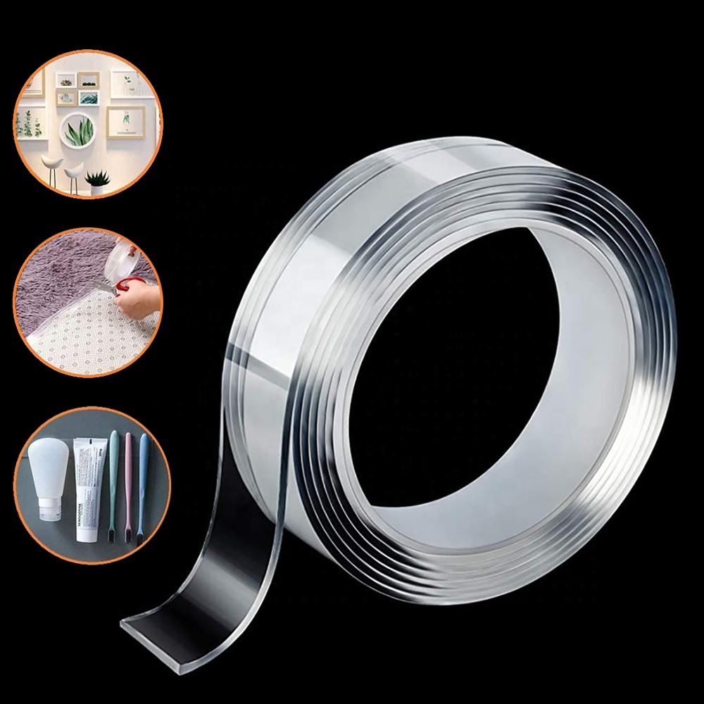 Nano Double Sided Tape, Dressesrpose Removable Mounting Tape Dressisolid Color Sticking Objclothingusehold Waterproof Ac