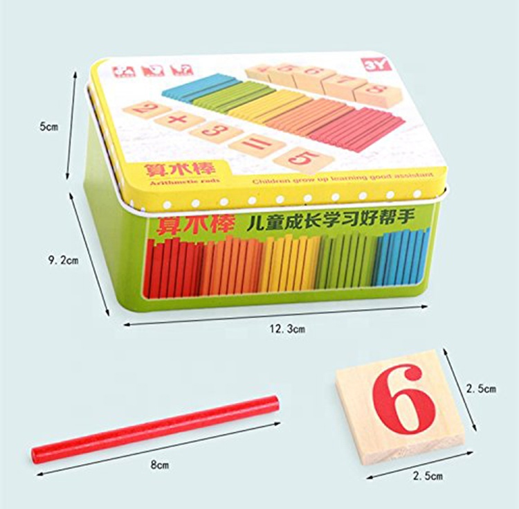 Professional  educational calculate teaching aids montessoris math toys play kids games math materials