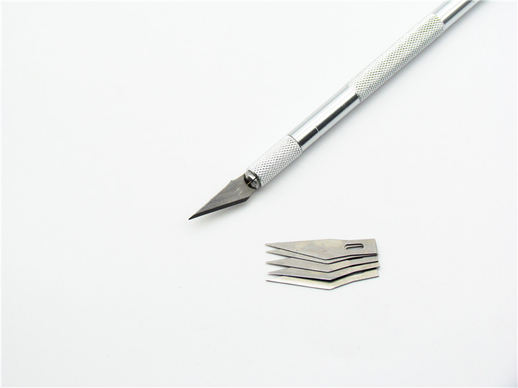 Wood Carving Tool Paper Cutter Craft Pen Knives Engraving DIY Non-Slip Metal  Knife Tool Aluminium Alloy Antirust Handle