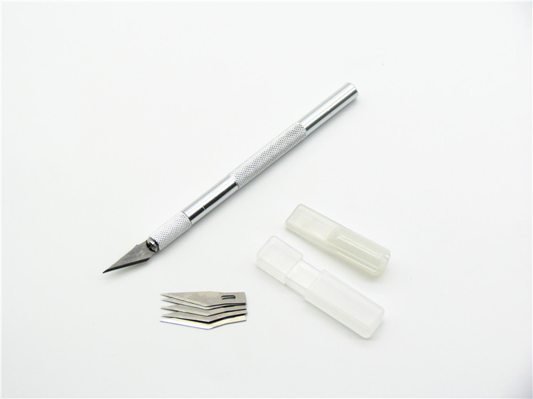 Wood Carving Tool Paper Cutter Craft Pen Knives Engraving DIY Non-Slip Metal  Knife Tool Aluminium Alloy Antirust Handle