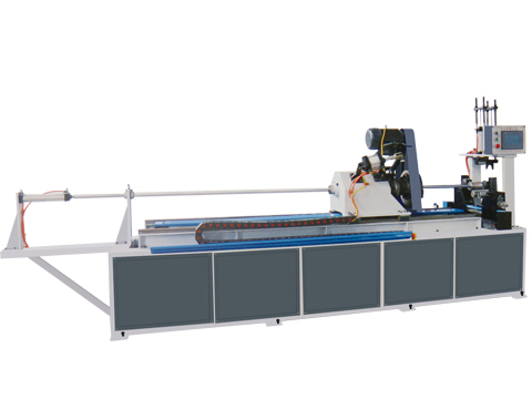 Semi-automatic Shaftless CNC Paper Tube Core Cutting Machine