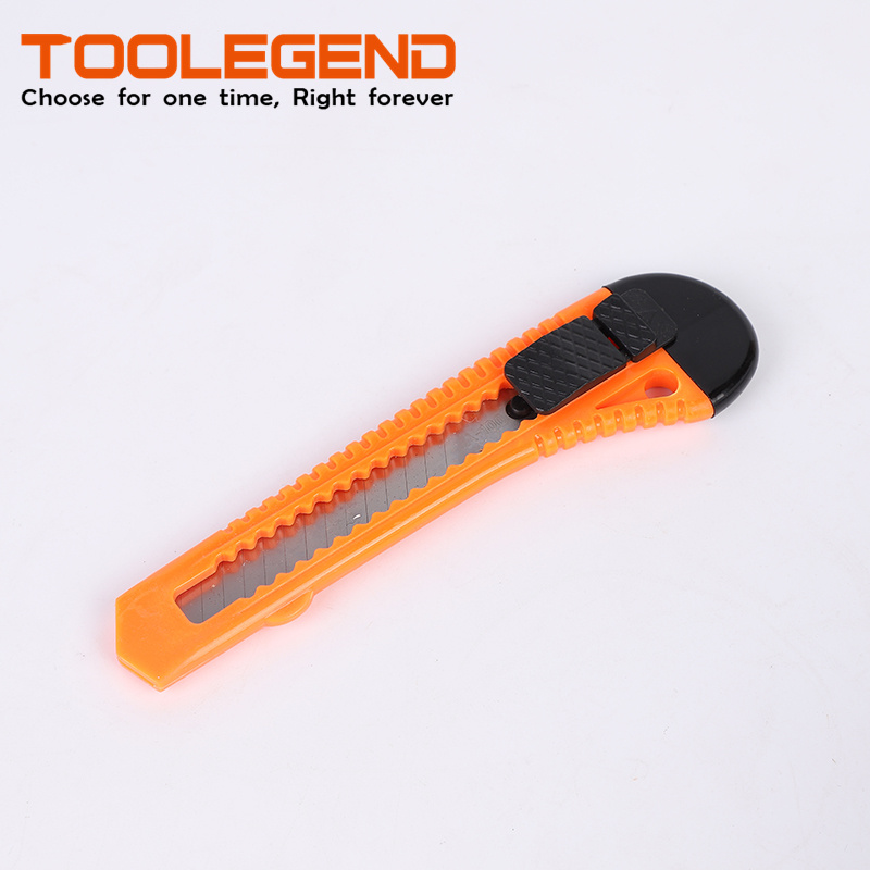 18mm ABS Plastic Sharp Blade Office Packing opener Knife Snap-off Office package Cutter Knife Safety Office Paper Card C