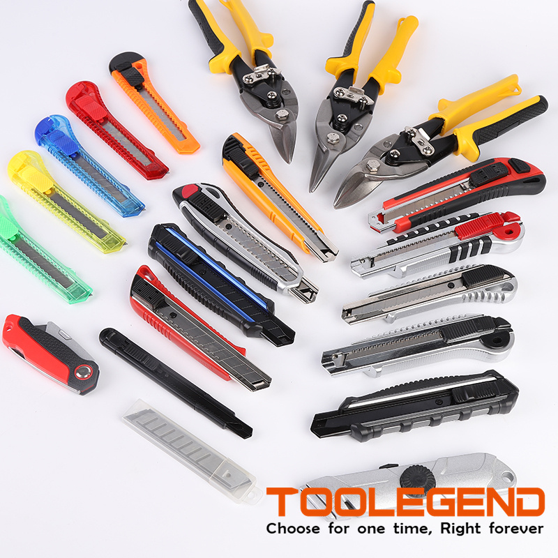 18mm ABS Plastic Sharp Blade Office Packing opener Knife Snap-off Office package Cutter Knife Safety Office Paper Card C