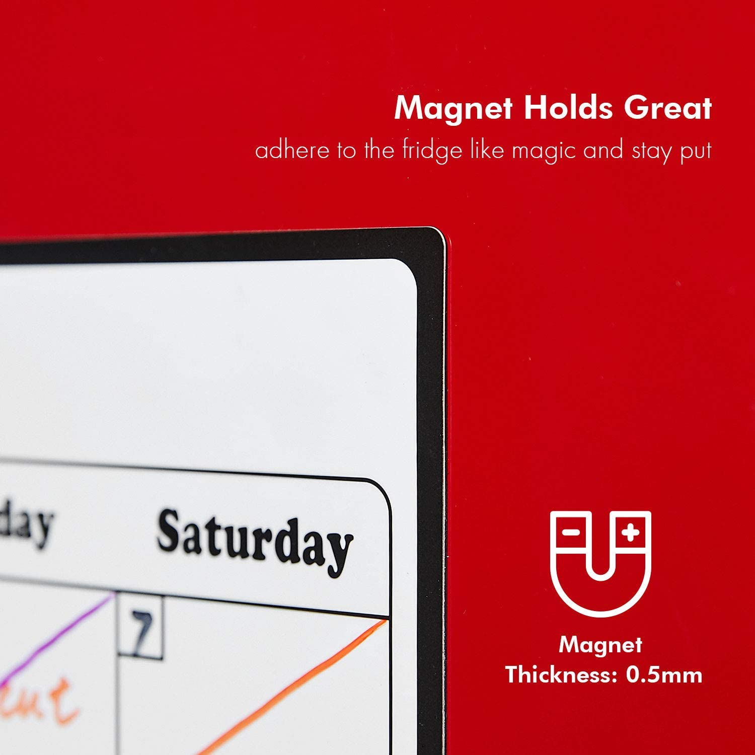 Refrigerator Calendar Magnetic Dry Erase Calendar Whiteboard Calendar for Refrigerator Planner