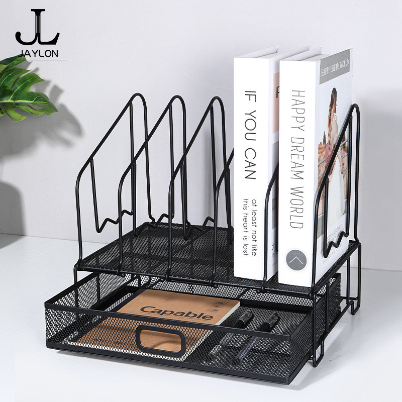 Desktop Organizer Drawer Style File Holder Document Sorting Rack