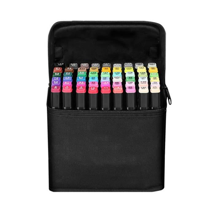 Children's 48 Colors Double Headed Marker Pens Set