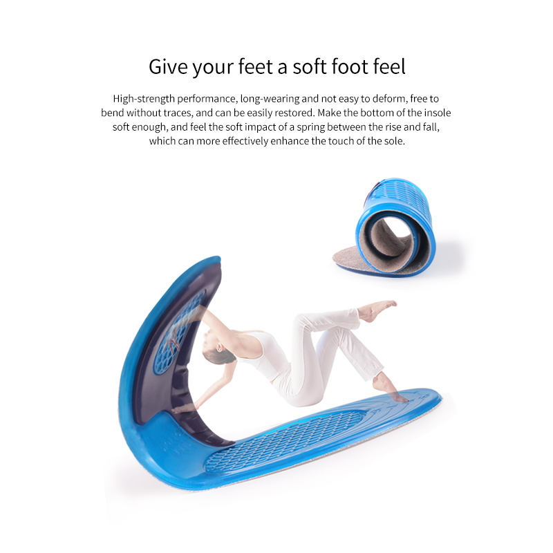 JIAHUI Comfort arch support silicone gel insoles gel orthopedic insoles