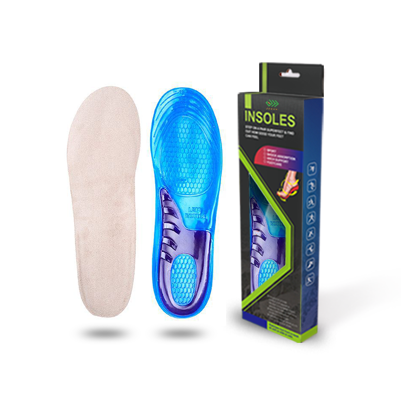 JIAHUI Comfort arch support silicone gel insoles gel orthopedic insoles