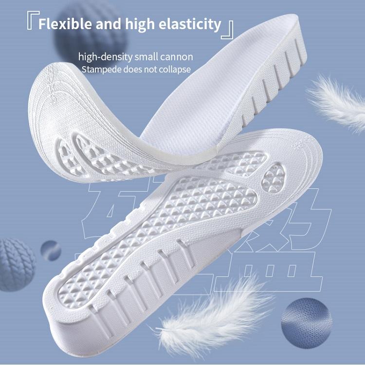  Eva 1.5/2.5/3.5 Cm Invisible Height Increase Heel Lift Inner Taller Breathable Sports Insoles For Man And Wome