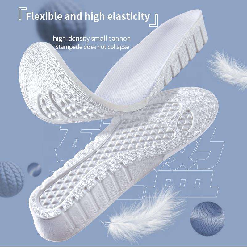  Eva 1.5/2.5/3.5 Cm Invisible Height Increase Heel Lift Inner Taller Breathable Sports Insoles For Man And Wome