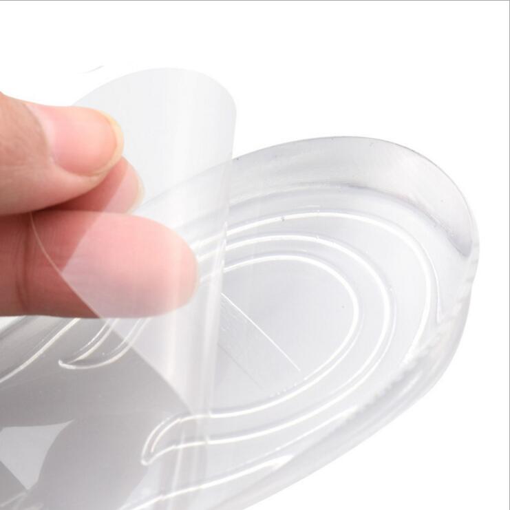 Comfort self adhesive PU Gel height increasing Half Sole for man and woman