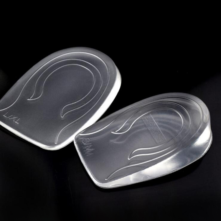 Comfort self adhesive PU Gel height increasing Half Sole for man and woman