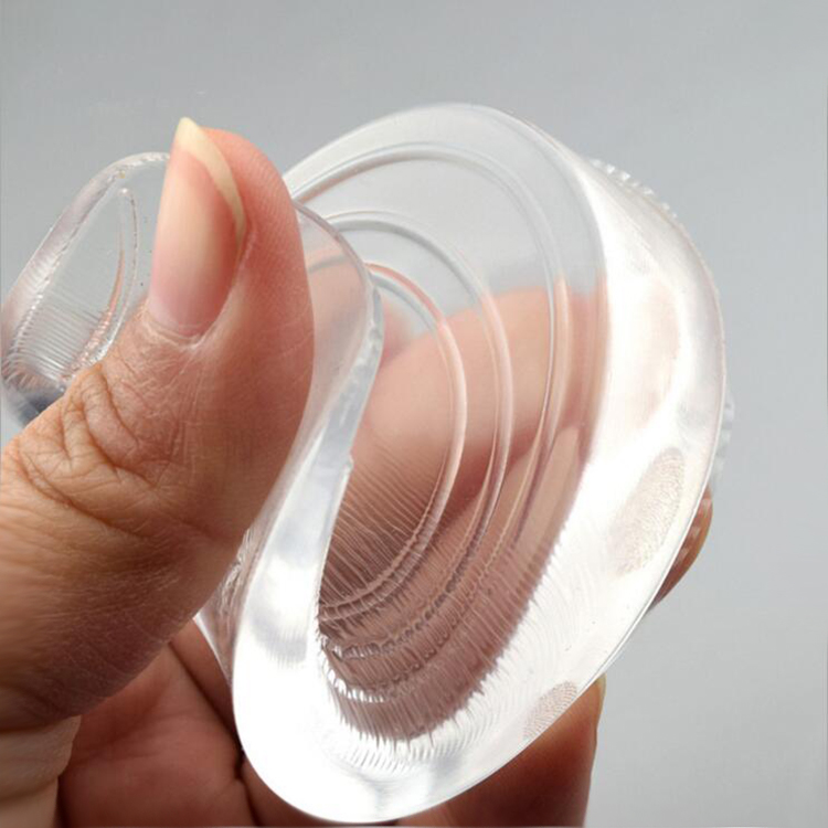 Comfort self adhesive PU Gel height increasing Half Sole for man and woman