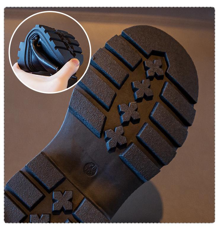 Winter Kids Designer Child Non-Slip Boy Girl Outdoor Snow Walking Warm Martin Boot Shoes For Girl