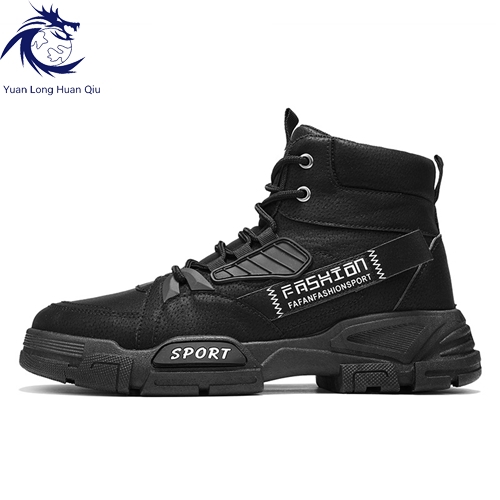 Autumn Winter Men's Rubber Snow Boots Warm Working Lace Up Boot Shoes Boots For Men