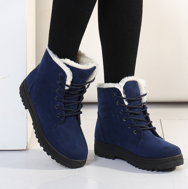 Fashion Female Women Boots Warm Snow Boots Women Ankle Boots Winter Shoes