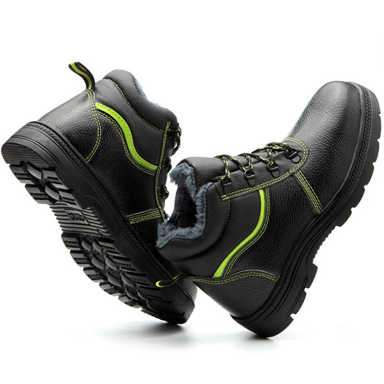 Leather Luxury Famous Brands Designer Men's Heel High Snow Hiking Boots Chunky Safety Shoes For Men