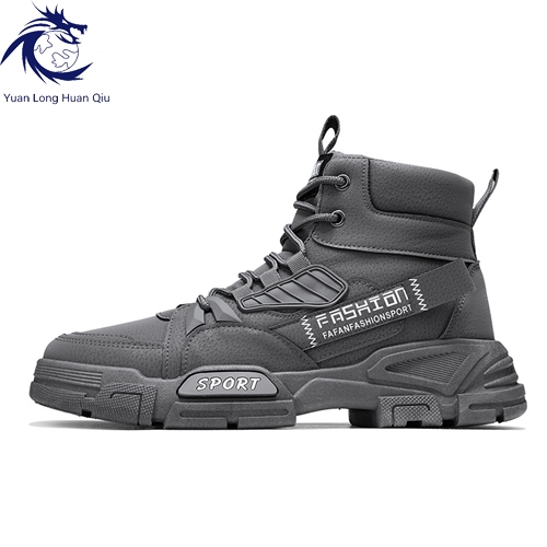 Autumn Winter Men's Rubber Snow Boots Warm Working Lace Up Boot Shoes Boots For Men