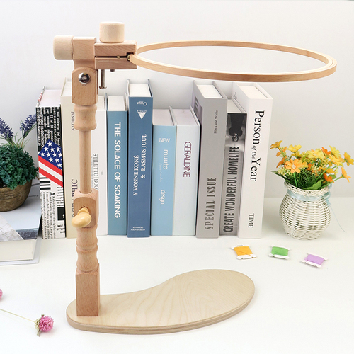 Xiurun  2021 New Seat Embroidery Kit Frame Diy Needlework Cross Stich with Instructions  Folk Art