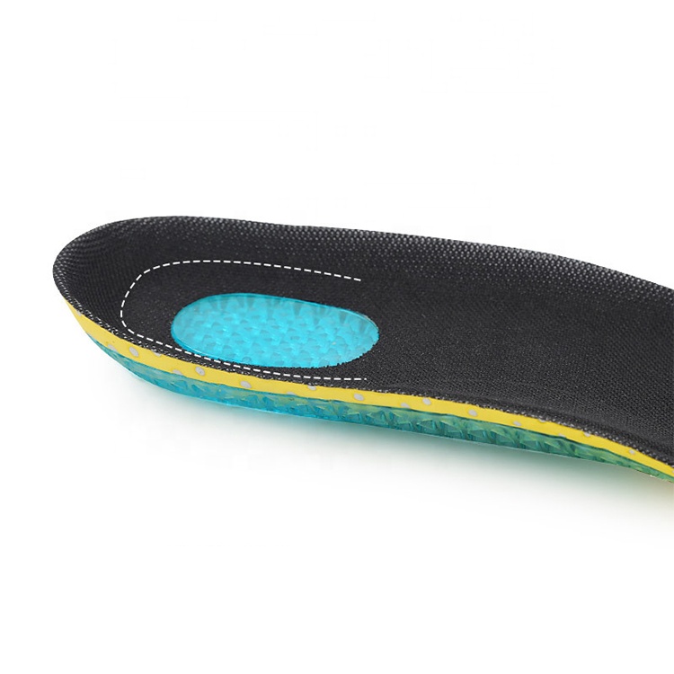 Silica Gel And Net Cloth Eva Material New Product Man Sport Shoe Insole For Flat Foot
