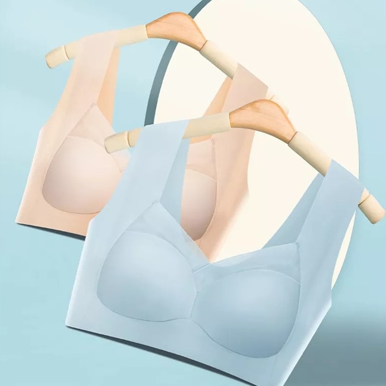 Bras For Women Seamless Plus Size Bra Tops Full Coverage Hide Back Fat Confortable Wireless Femme Bralette L to 6L