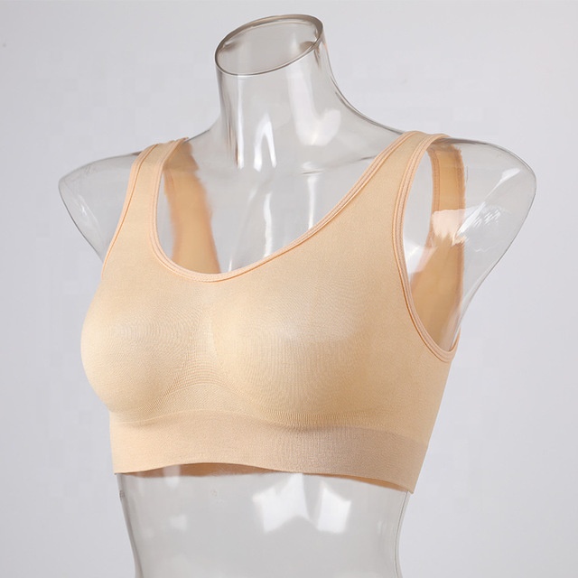High Quality Seamless sleep Bra Ladies Plus Size bra without pads Top Women Sports Seamless Bra