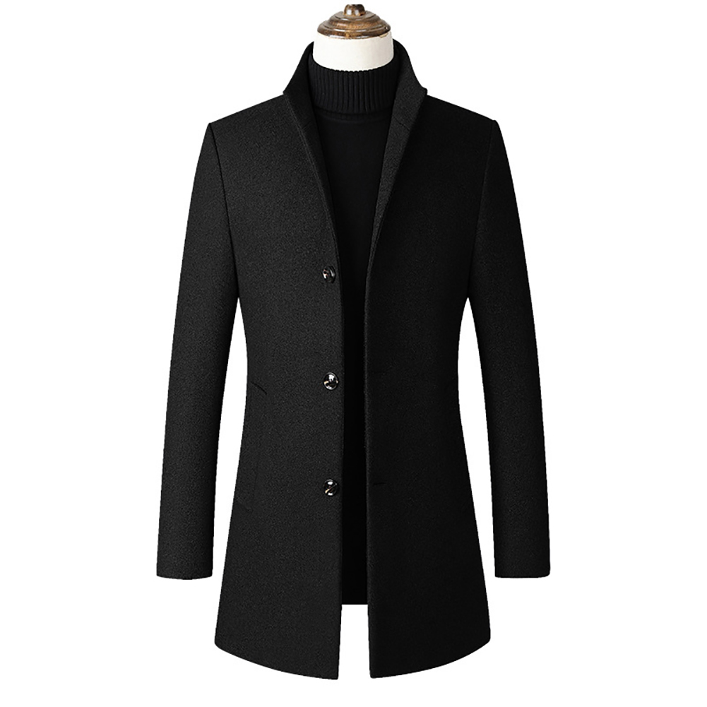 Woolen Jackets Plus Size Windbreaker long coats 