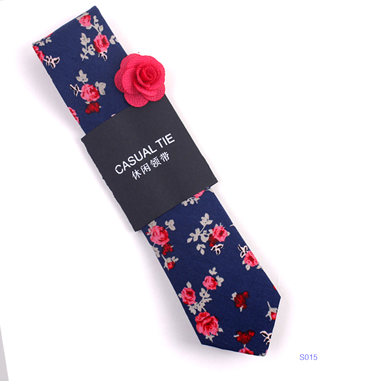  Shengzhou China Fashion Colorful Casual Floral Linen Skinny Necktie Mens Coloful Cotton Hand Made Printed Chea