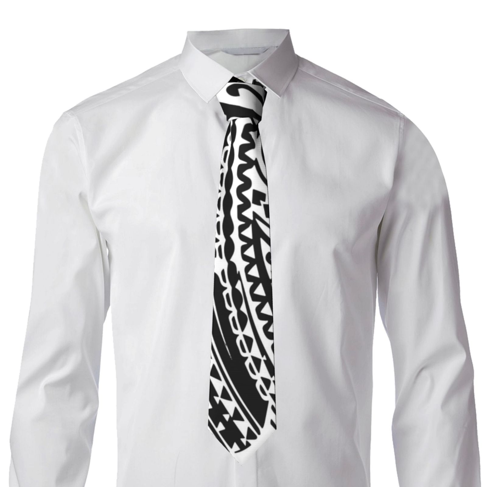 Men Necktie Polyester Business Executive Mens Tie Polynesian  Elegant Mens geometry Stripe Tie Promotional Gift Ne