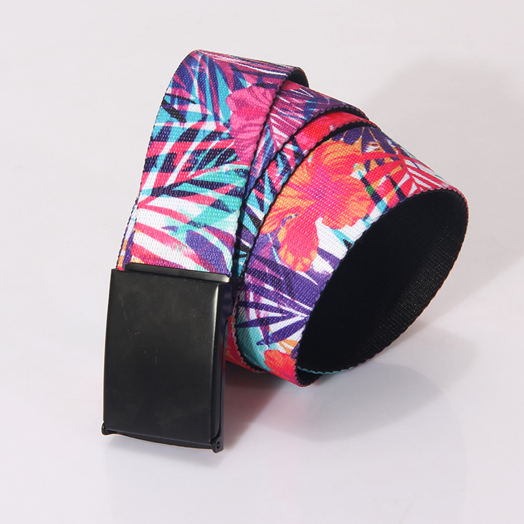  Fashion Polyester Fabric Sublimation  Belts