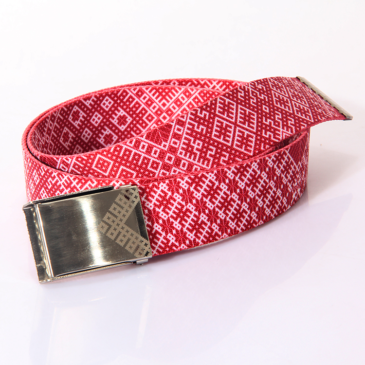  Fashion Polyester Fabric Sublimation  Belts