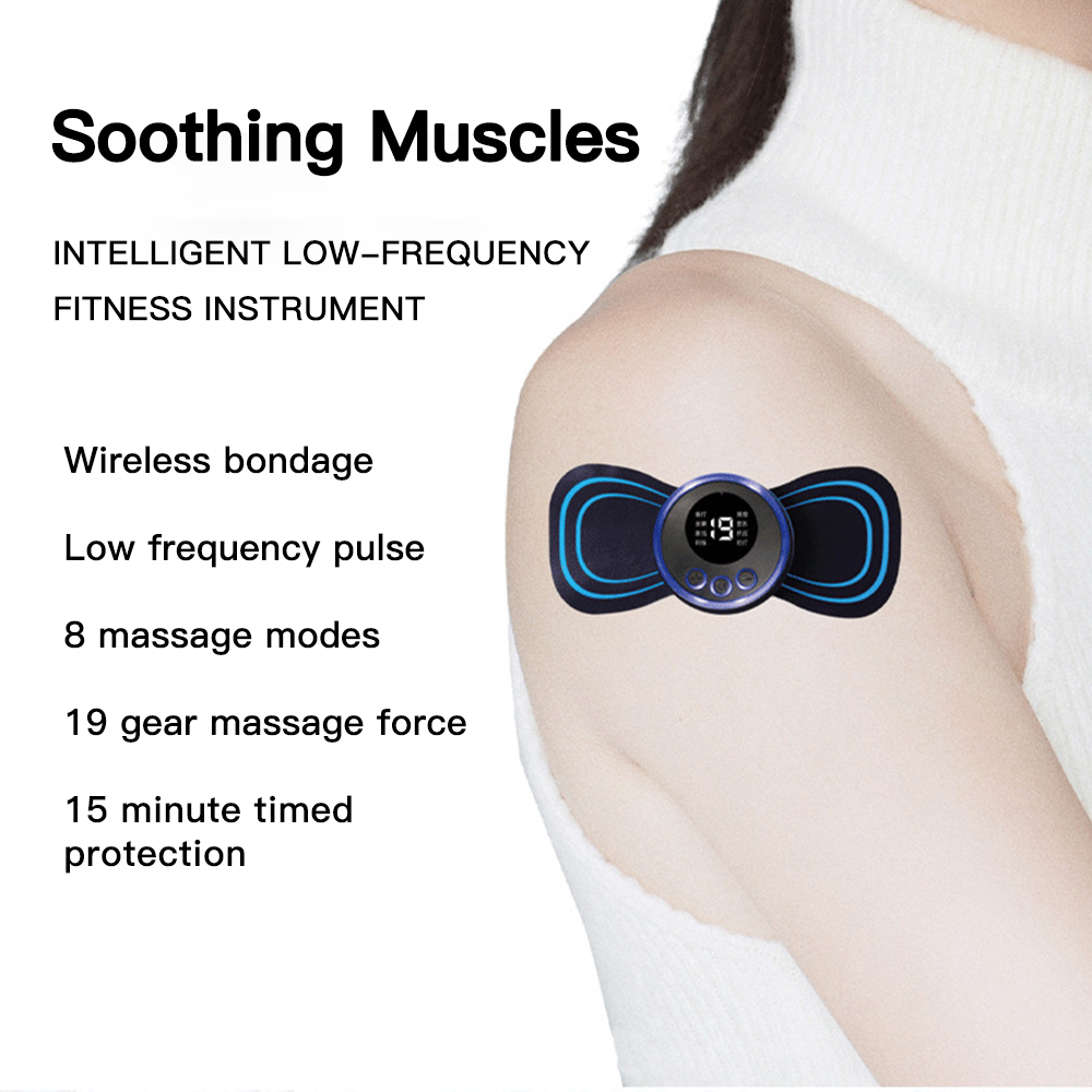 Best Selling Wireless Cervical Spine Massager portable Mini Electric Neck Massager Neck and Shoulder Relaxer