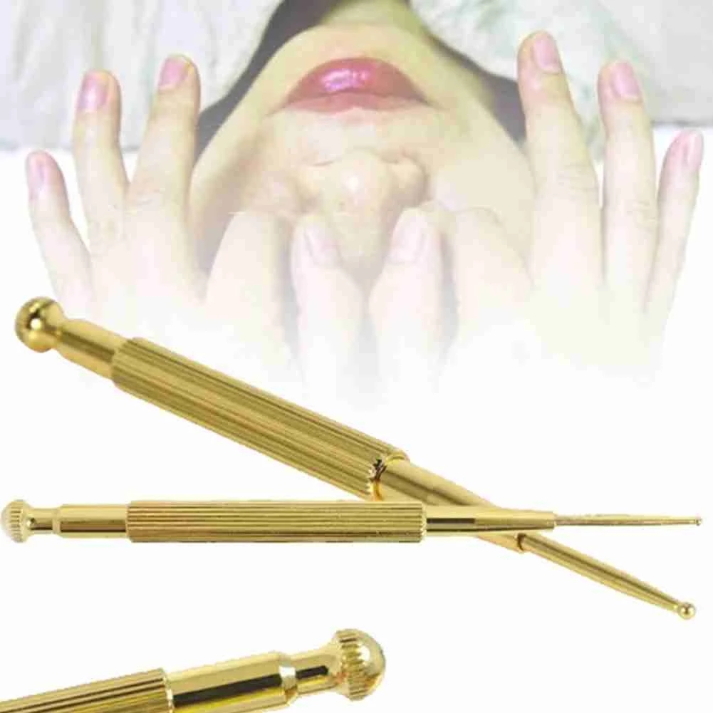 Acupuncture Point Probe Stainless Steel Auricular Point Pen Beauty Ear Reflex Zone Massage Needle Detection Health Care 