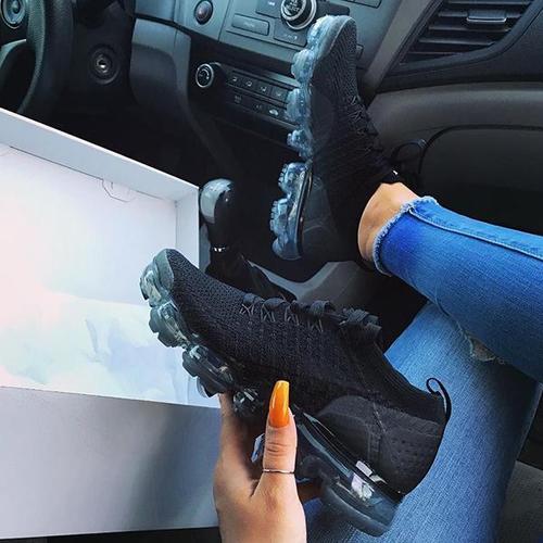 BUSY GIRL AL5160 2023 new arrivals breathable lace up sneakers women's fashion sneakers purple for women sports shoes