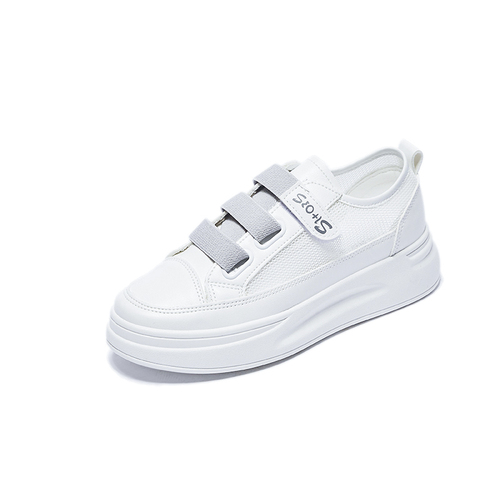 Fashion increase Breathable Mesh Upper sneakers sneakers White safety Women's Summer Casual Streetwear Shoes