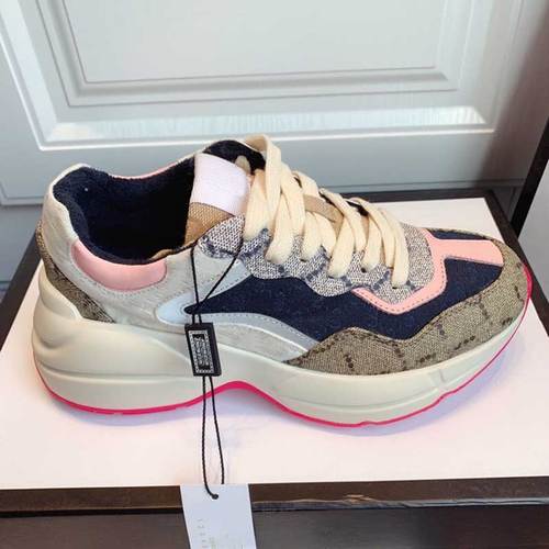  Rhyton Men's Designer Sneaker Print Luxury Designer Shoes For Woman