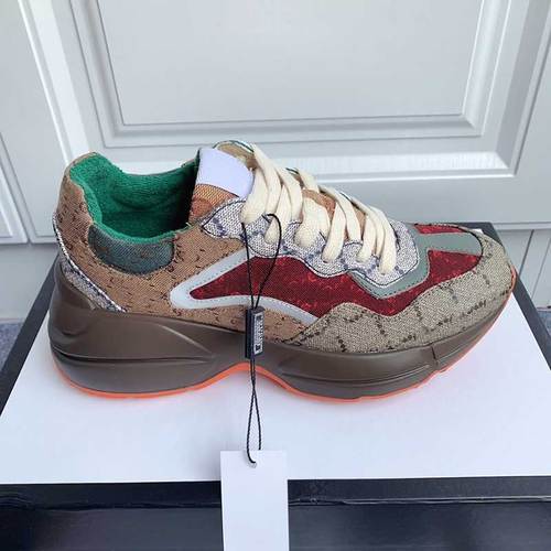  Rhyton Men's Designer Sneaker Print Luxury Designer Shoes For Woman