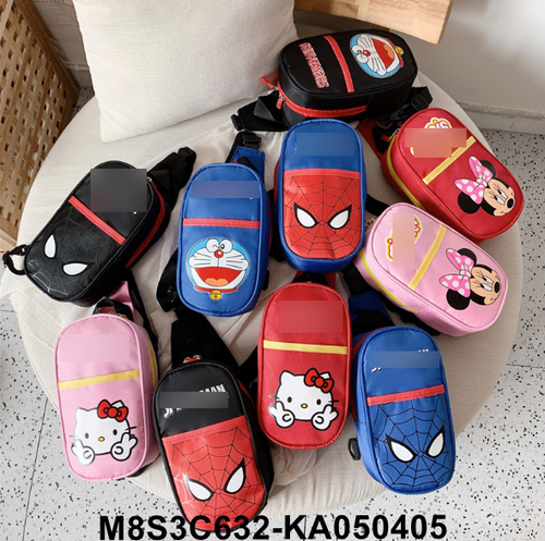 New boy girls Messenger bag  Fashion cartoon Pattern For Child crossbody bag kids Chest Bags