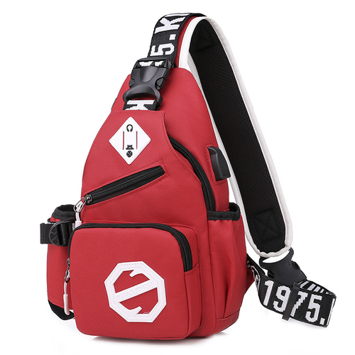 Latest hot selling Oxford cloth bag fashion trend messenger bag student yellow messenger bag