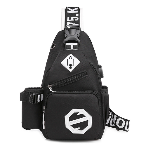 Latest hot selling Oxford cloth bag fashion trend messenger bag student yellow messenger bag