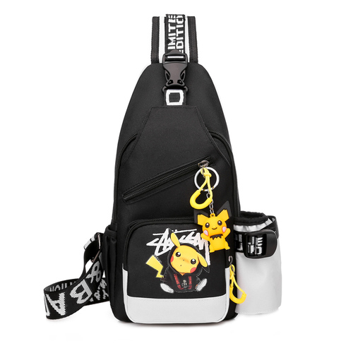 Latest hot selling Oxford cloth bag fashion trend messenger bag student yellow messenger bag