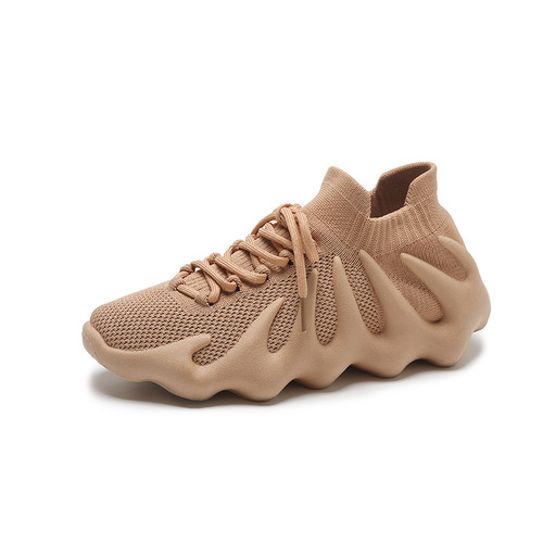 Coconut Sneakers Women's Socks Knitted Jogging Shoes 2023 New Breathable Casual Sports Running Shoes